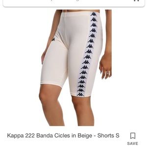 BLACK tight fit Kappa shorts from Pacsun.